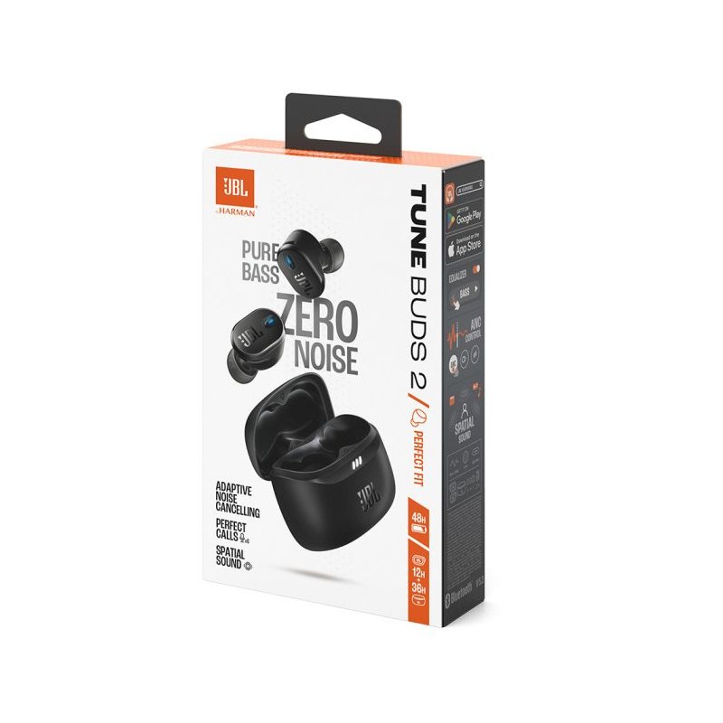 Slušalke JBL Tune Buds 2, črne