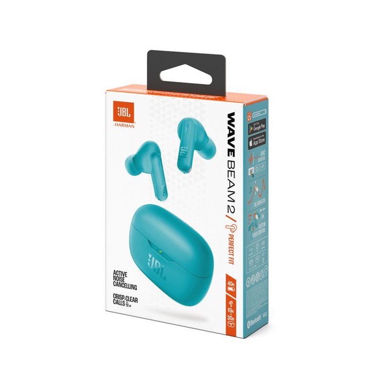 Slušalke JBL Wave Beam 2, modre