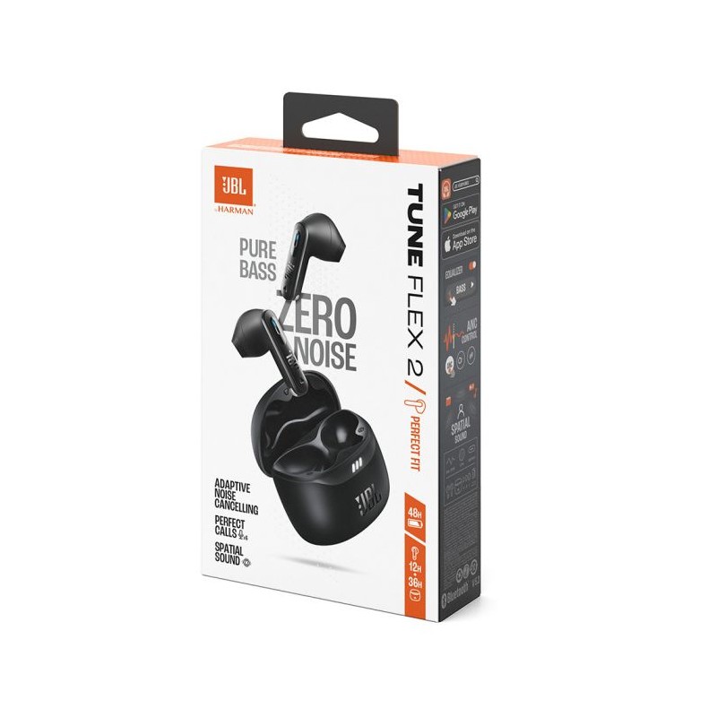 Slušalke JBL Tune Flex 2, črne