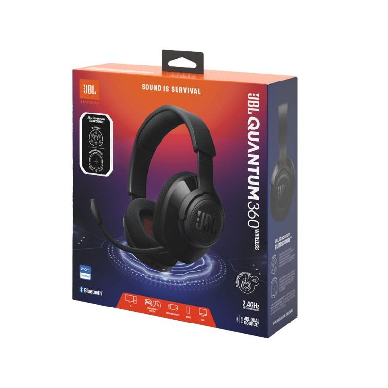 Slušalke JBL Quantum 360, črne