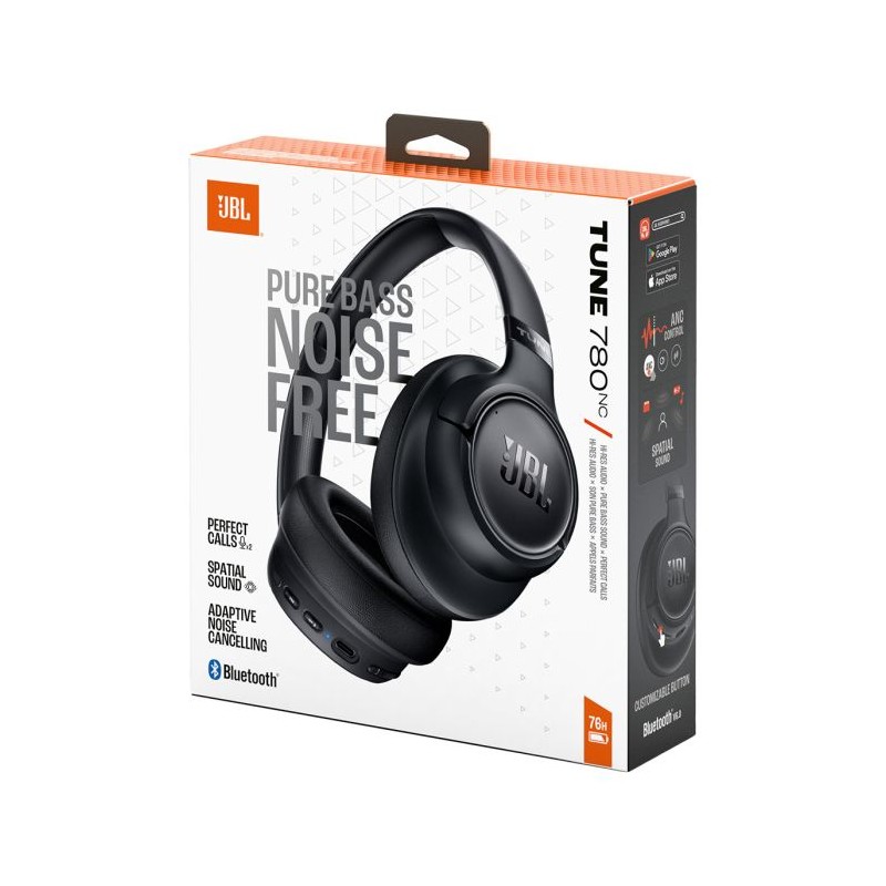 Slušalke JBL Tune 780NC, črne