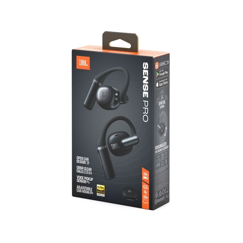 Slušalke JBL Sense Pro open-ear, črne