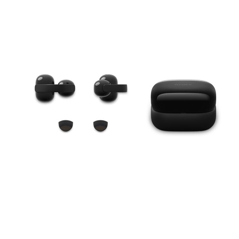 Slušalke Sony LinkBuds Clip, črne