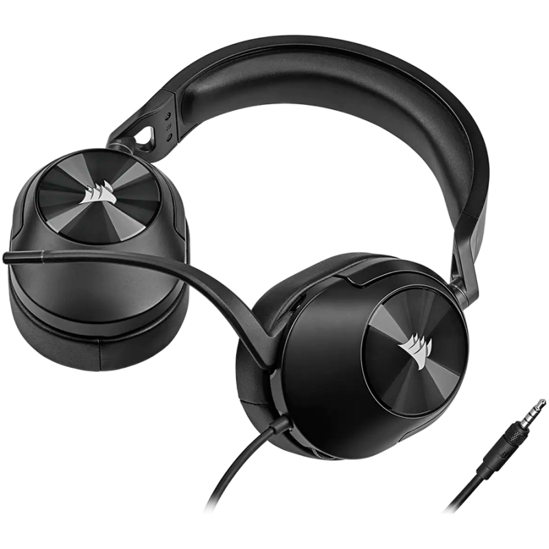 Slušalke Corsair HS55 Stereo, črne