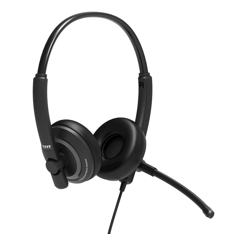 Slušalke PORT Connect Pro Lite 250, črne