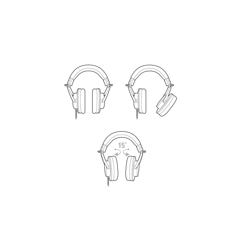 Slušalke Audio-Technica ATH-M20X