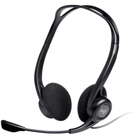 Slušalke Logitech PC 960, črne