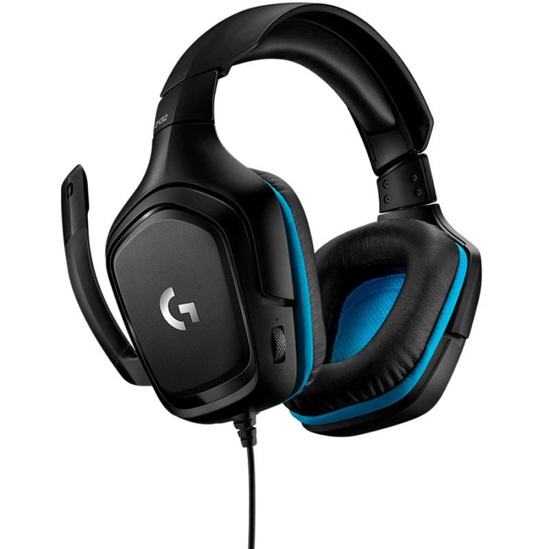 Slušalke Logitech G432 7.1 Gaming Leatherette