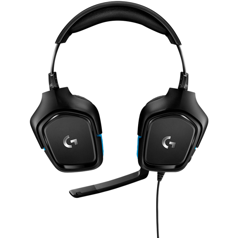 Slušalke Logitech G432 7.1 Gaming Leatherette