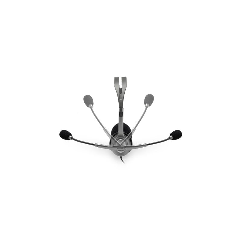 Slušalke Logitech H110, sive
