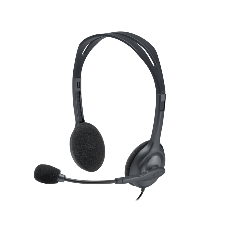 Slušalke Logitech H111, sive