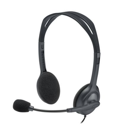 Slušalke Logitech H111, sive