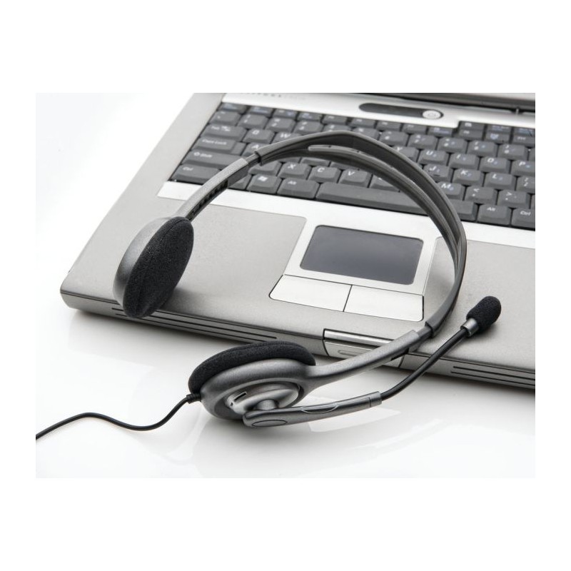 Slušalke Logitech H111, sive