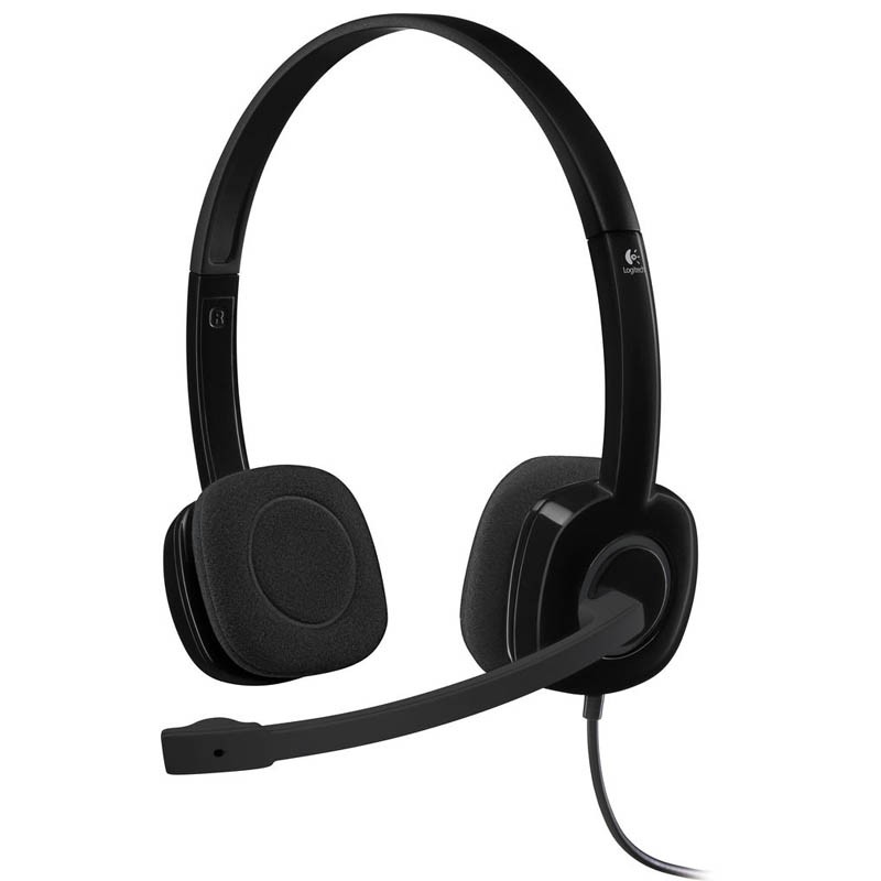 Slušalke Logitech H151, črne