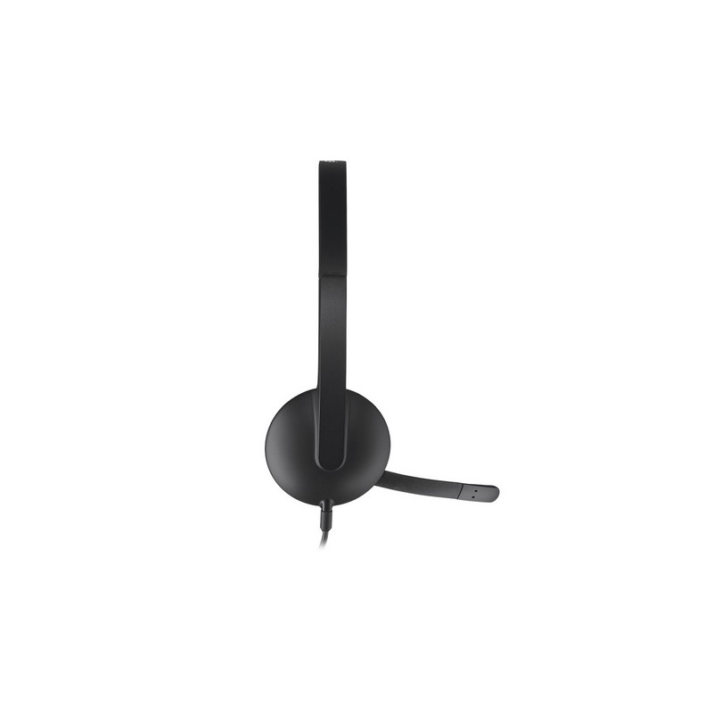 Slušalke Logitech H340, črne