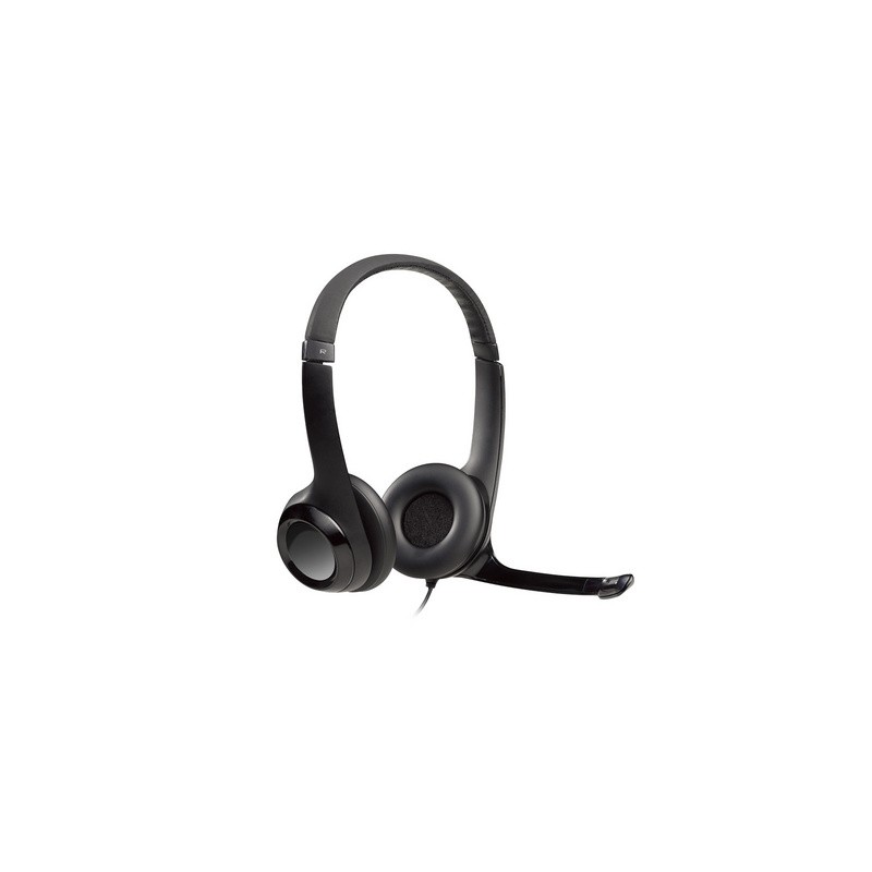Slušalke Logitech H390, črne
