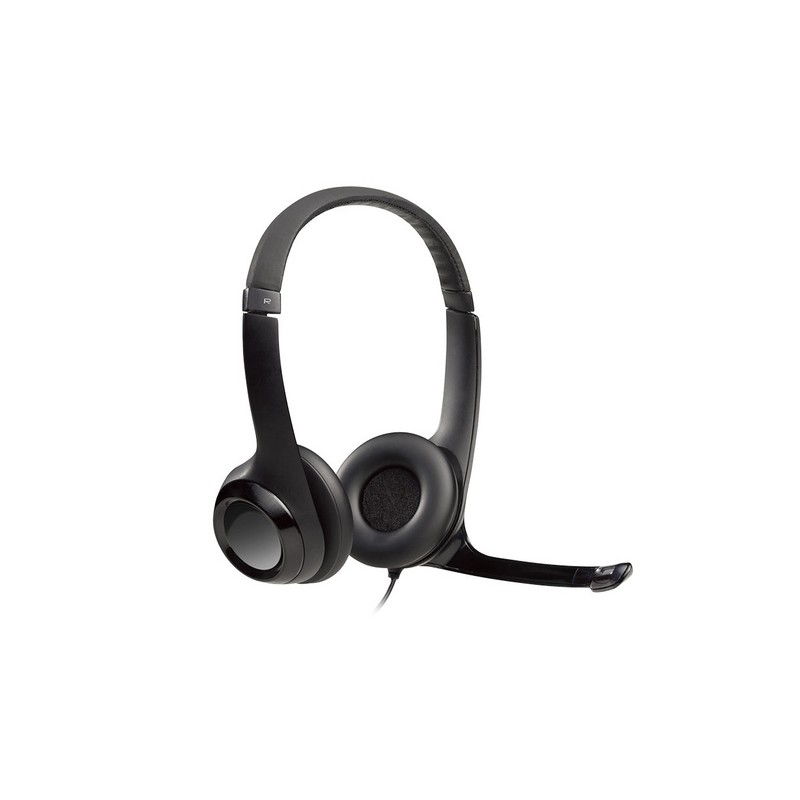 Slušalke Logitech H390, črne