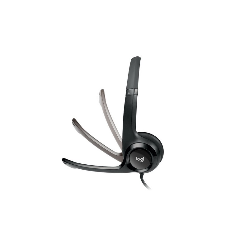 Slušalke Logitech H390, črne