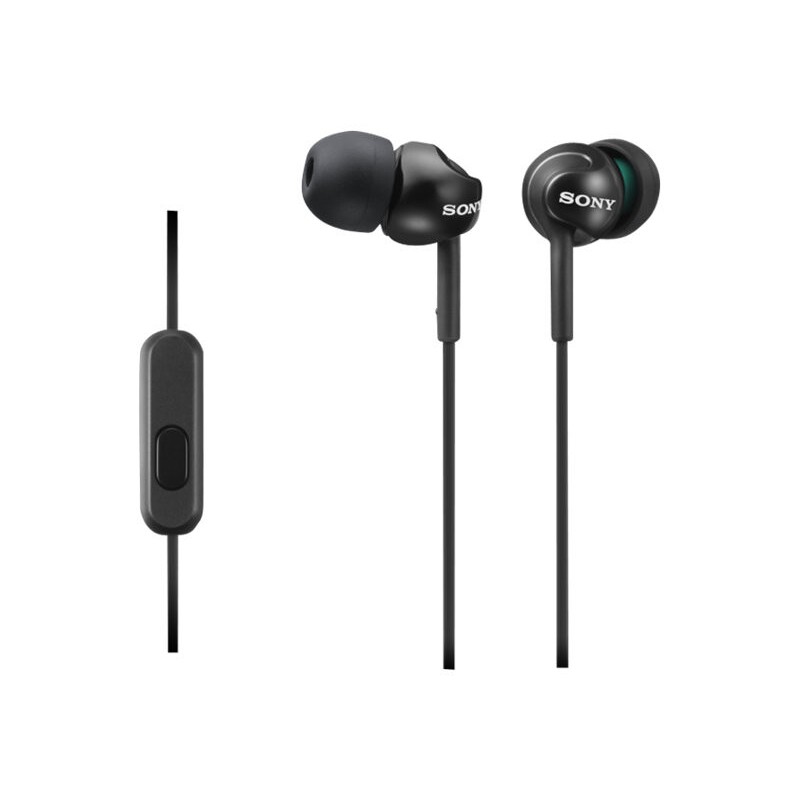 Slušalke Sony MDREX110AP, črne