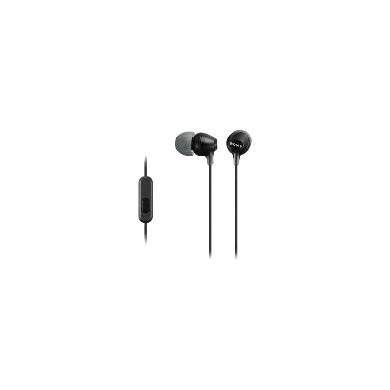 Slušalke Sony MDREX15AP, črne