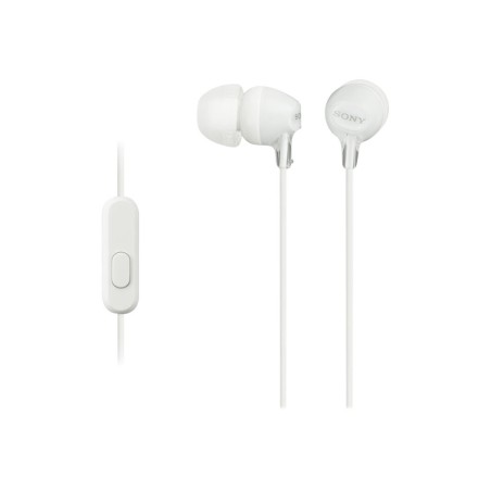 Slušalke Sony MDREX15AP, bele