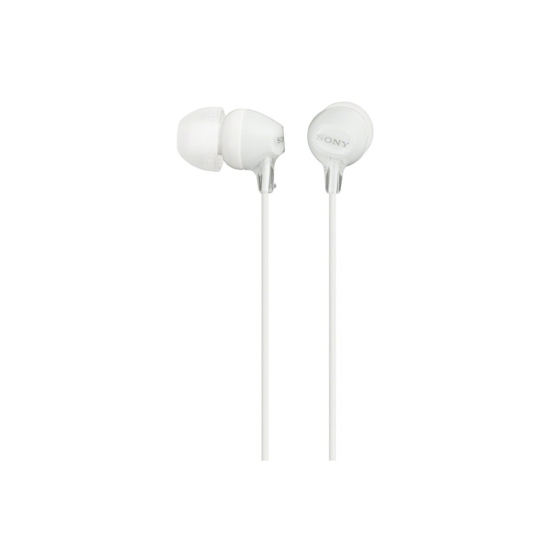 Slušalke Sony MDREX15LPW, bele