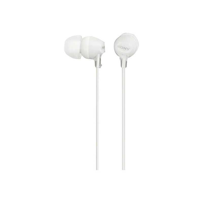 Slušalke Sony MDREX15LPW, bele