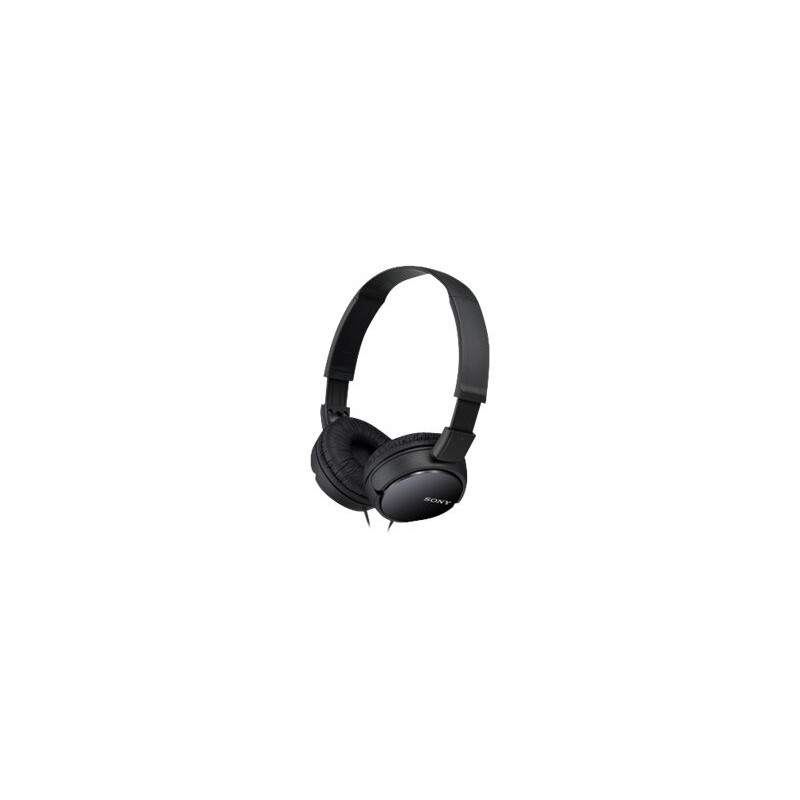 Slušalke naglavne SONY MDRZX110B, črne barve, MDRZX110B.AE