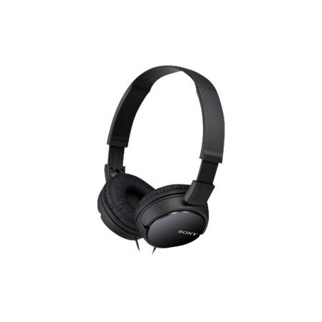 Slušalke naglavne SONY MDRZX110B, črne barve, MDRZX110B.AE