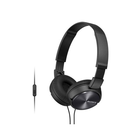 Slušalke naglavne SONY MDRZX310APB, črne barve, MDRZX310APB.CE7