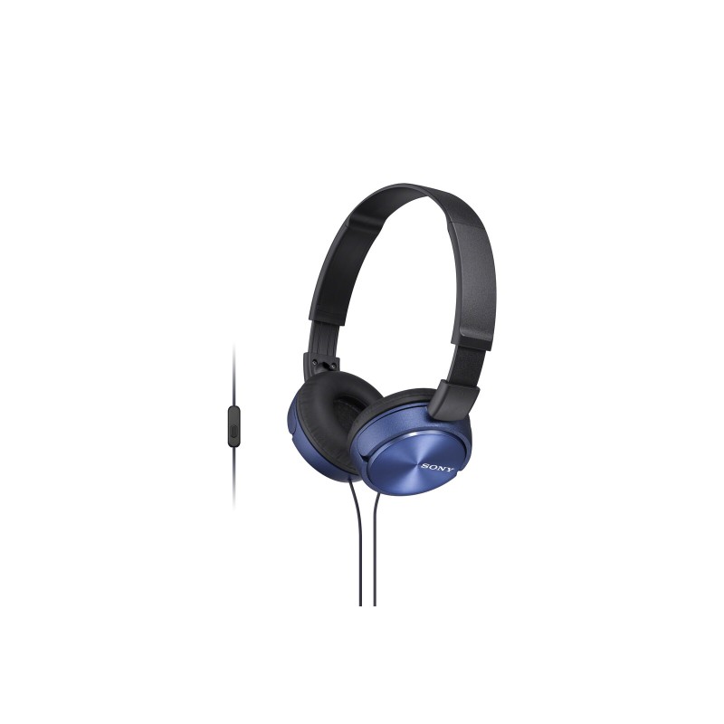 Slušalke naglavne SONY MDRZX310APL, modre barve, MDRZX310APL.CE7