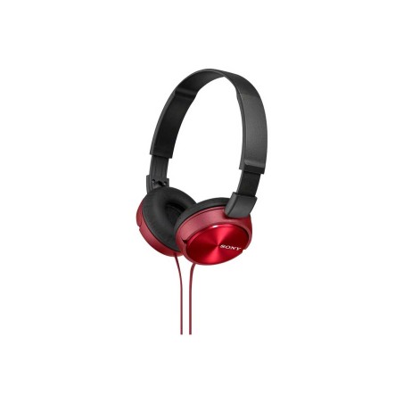Slušalke naglavne SONY MDRZX310R rdeče, MDRZX310R.AE