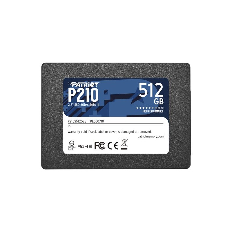 SSD disk 512GB SATA3 2,5 Patriot P210
