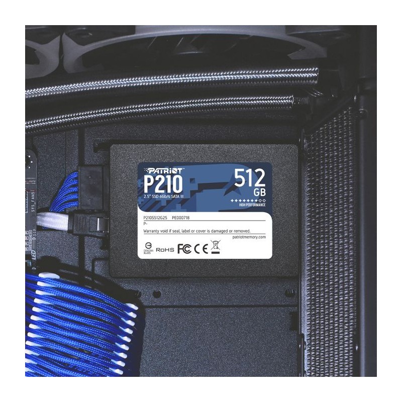 SSD disk 512GB SATA3 2,5 Patriot P210