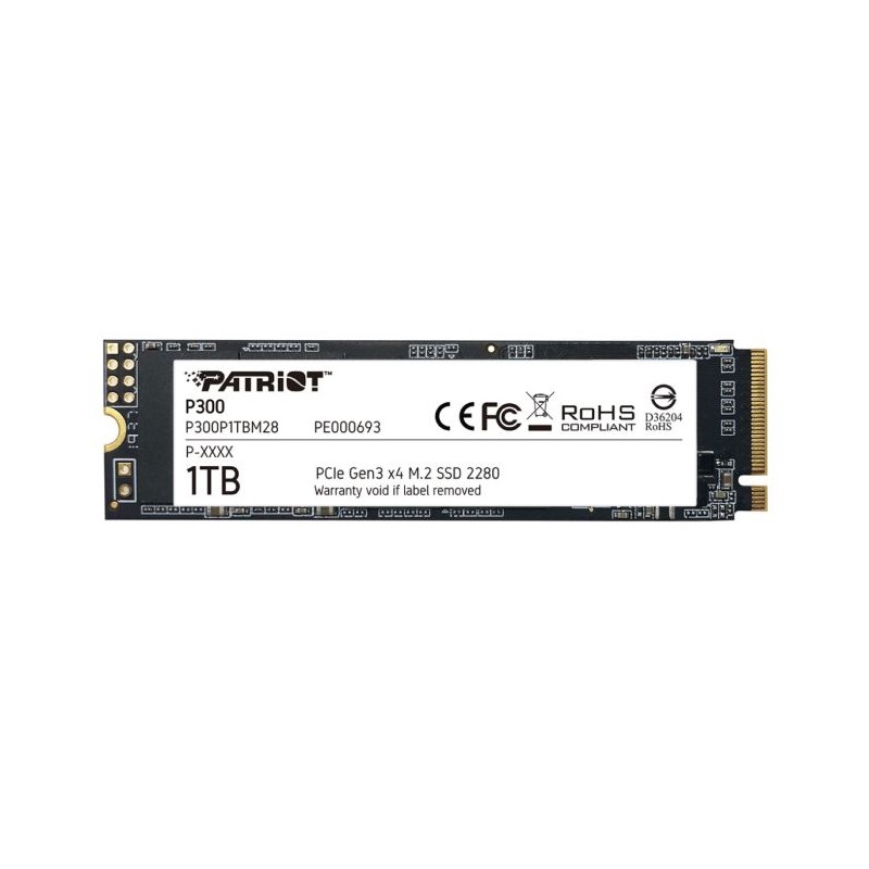 SSD disk 1TB NVMe Patriot P300, P300P1TBM28