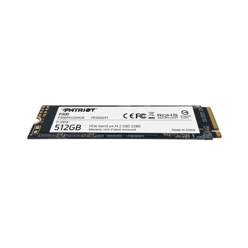 SSD disk 512GB NVMe Patriot P300, P300P512GM28