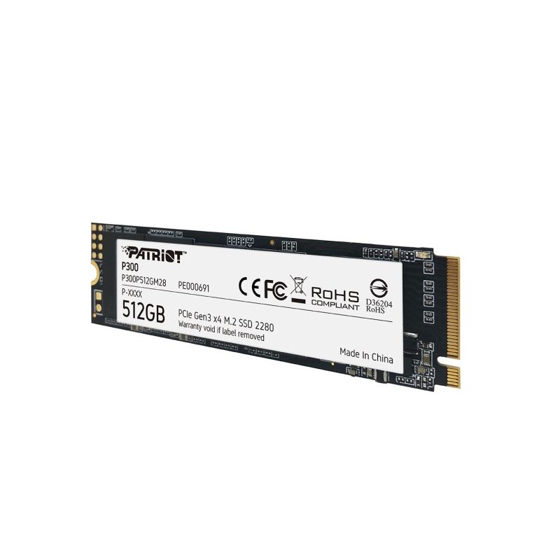 SSD disk 512GB NVMe Patriot P300, P300P512GM28