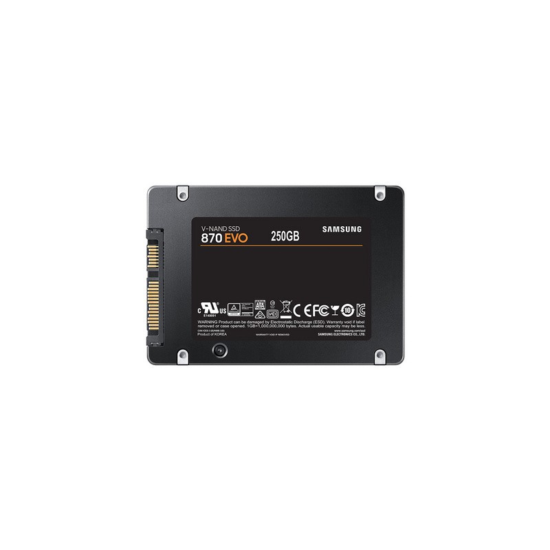 SSD disk 250GB SATA3 Samsung 870 EVO, MZ-77E250B/EU