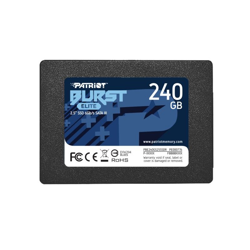 SSD disk 240GB SATA3 Patriot Burst Elite, PBE240GS25SSDR