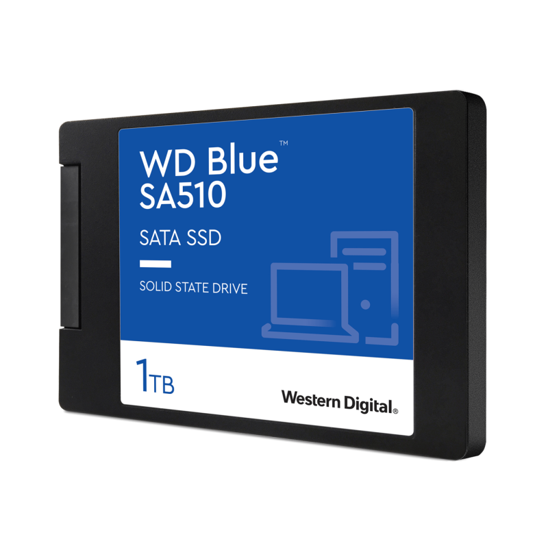 SSD disk 1TB SATA3 WD BLUE SA510, WDS100T3B0A
