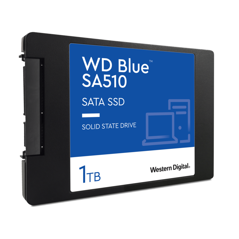 SSD disk 1TB SATA3 WD BLUE SA510, WDS100T3B0A