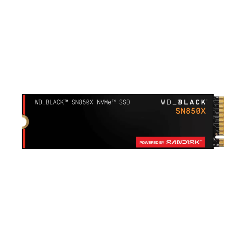 SSD disk 1TB NVMe WD Black SN850X, WDS100T2X0E