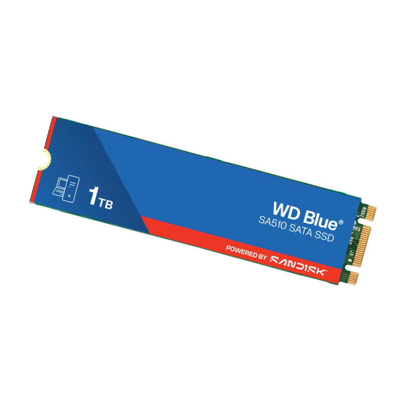 SSD disk 1TB SATA3 WD Blue SA510, WDS100T3B0B