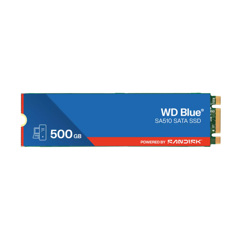 SSD disk 500GB SATA3 WD Blue SA510, WDS500G3B0B