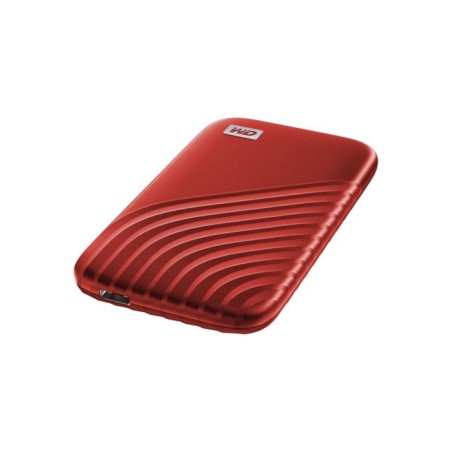 SSD disk 2TB WD My Passport, rdeč, WDBAGF0020BRD-WESN