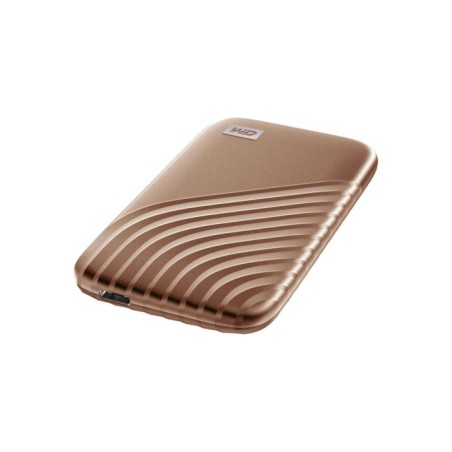 SSD disk 2TB WD My Passport, zlat, WDBAGF0020BGD-WESN