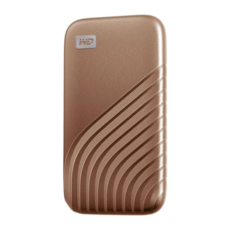 SSD disk 2TB WD My Passport, zlat, WDBAGF0020BGD-WESN