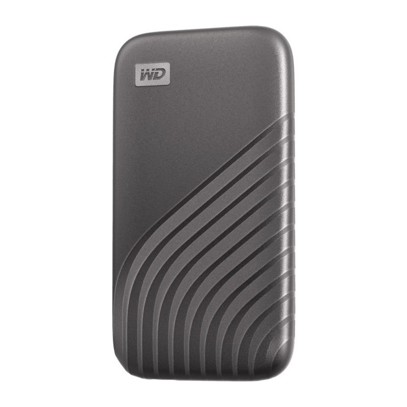 SSD disk 4TB WD My Passport, siv, WDBAGF0040BGY-WESN