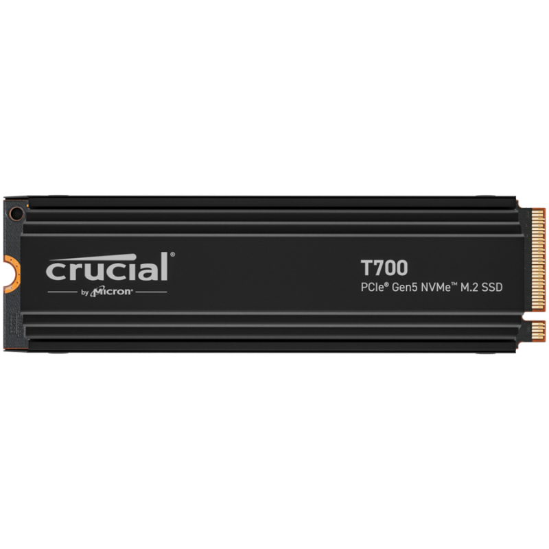 SSD disk 4TB M.2 NVMe, CRUCIAL T700 Heatsink