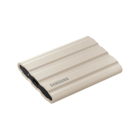 Zunanji SSD disk 1TB NVMe Samsung T7 Shield, bež, MU-PE1T0K
